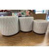 3 PC Ceramic Planter. 4800Sets. EXW New Jersey